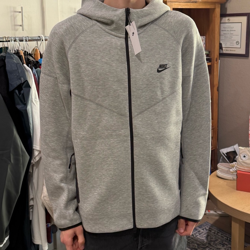 Nike Sportswear Tech Fleece Men's Full-Zip Hoodie sz XXL msrp $145 - Picture 4 of 12